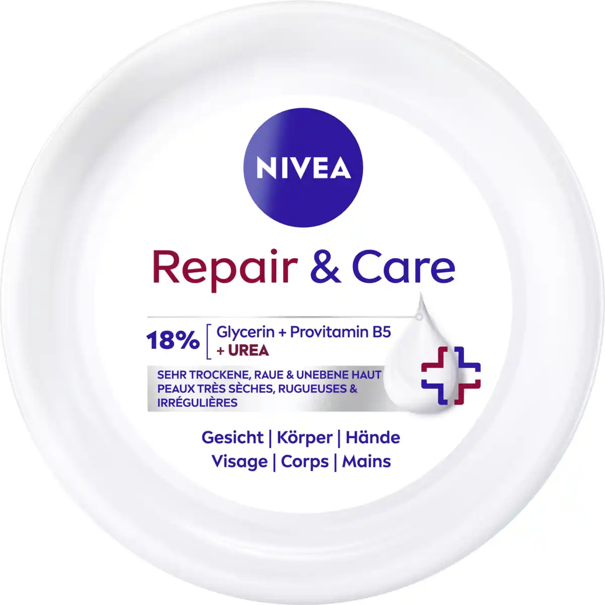 Bild 3 von NIVEA Body Repair & Care Creme Urea, 400 ml