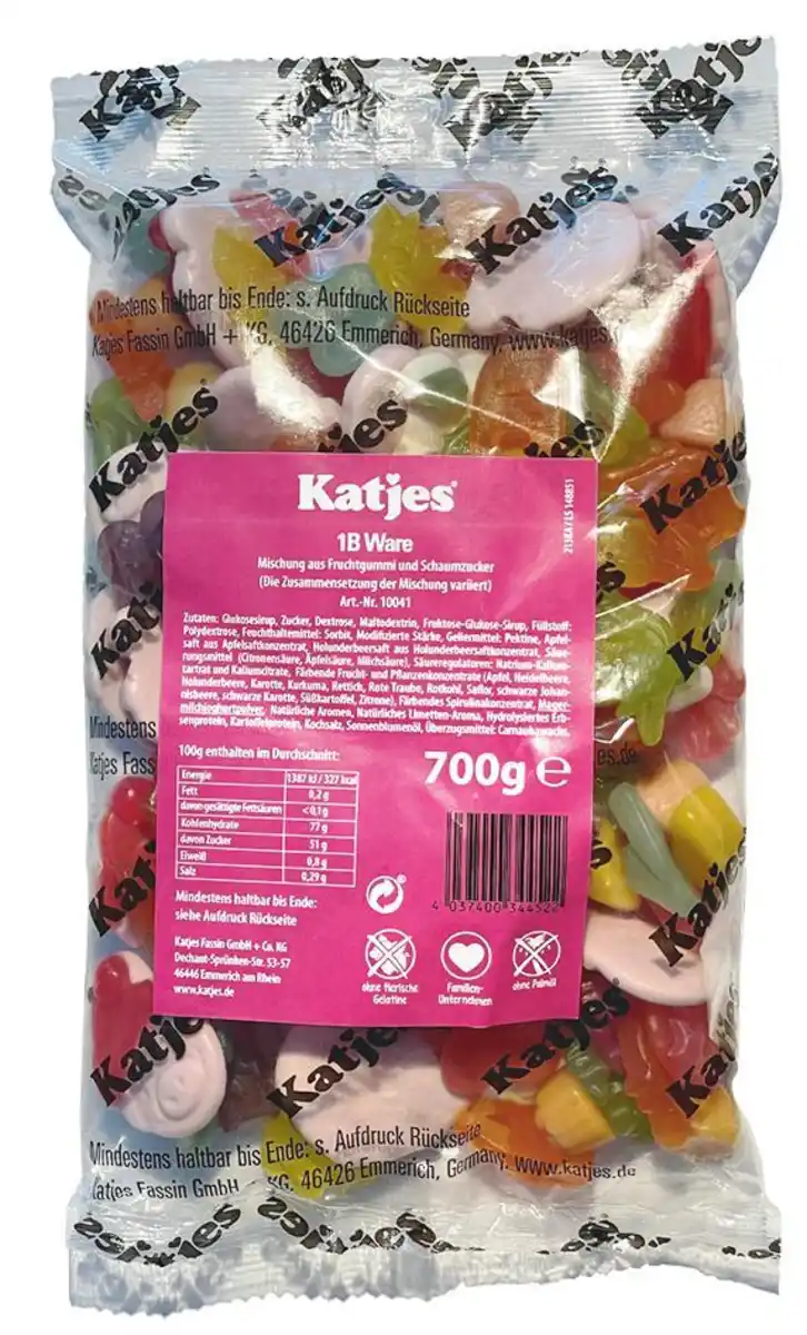 Bild 1 von Katjes Fruchtgummi Mischung 700 g
