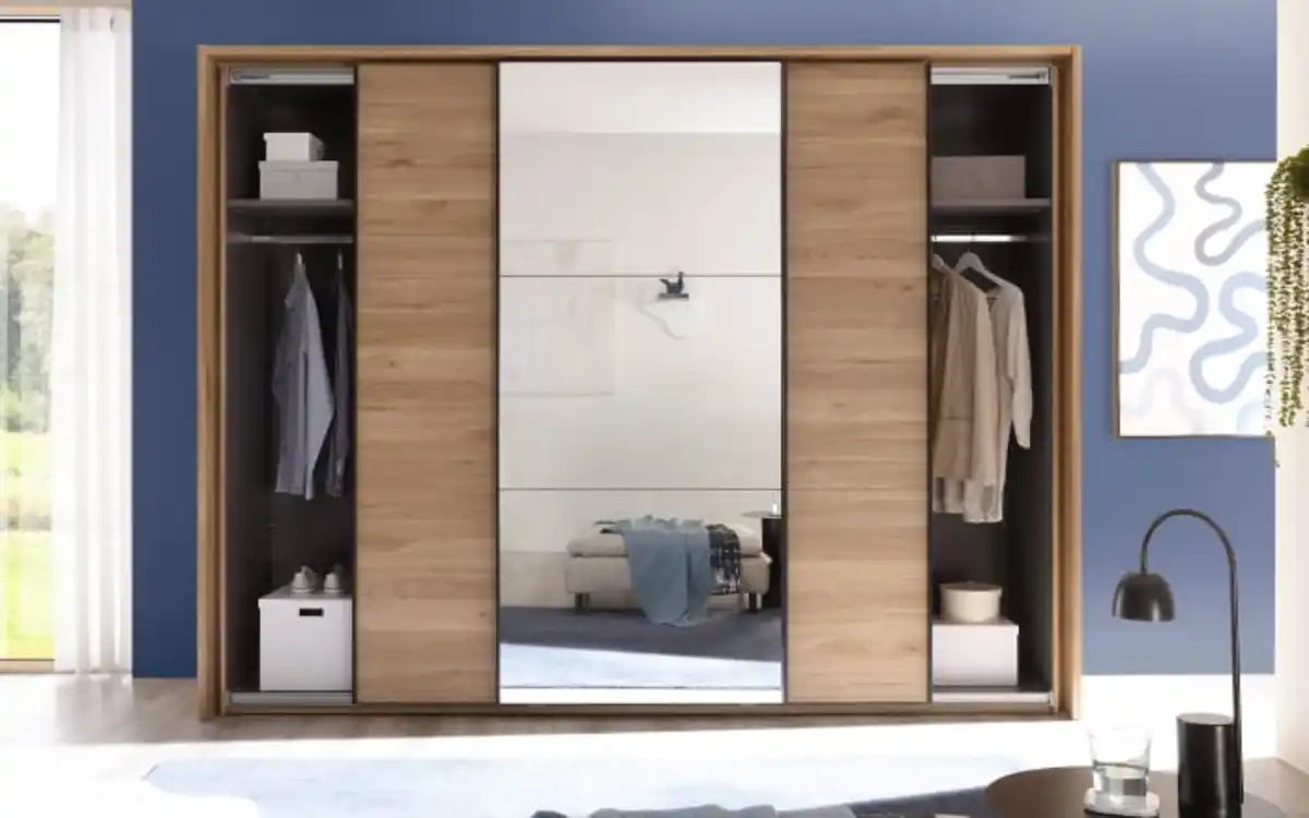 Bild 4 von Schwebetürenschrank Bravo/Aschau, Eiche-Nachbildung, 270 x 210 cm