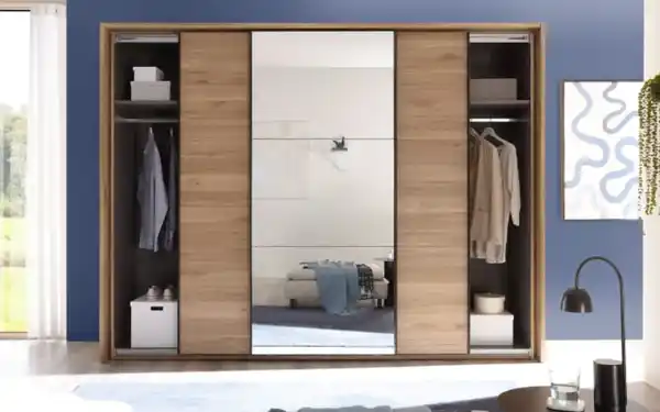 Bild 4 von Schwebetürenschrank Bravo/Aschau, Eiche-Nachbildung, 270 x 210 cm