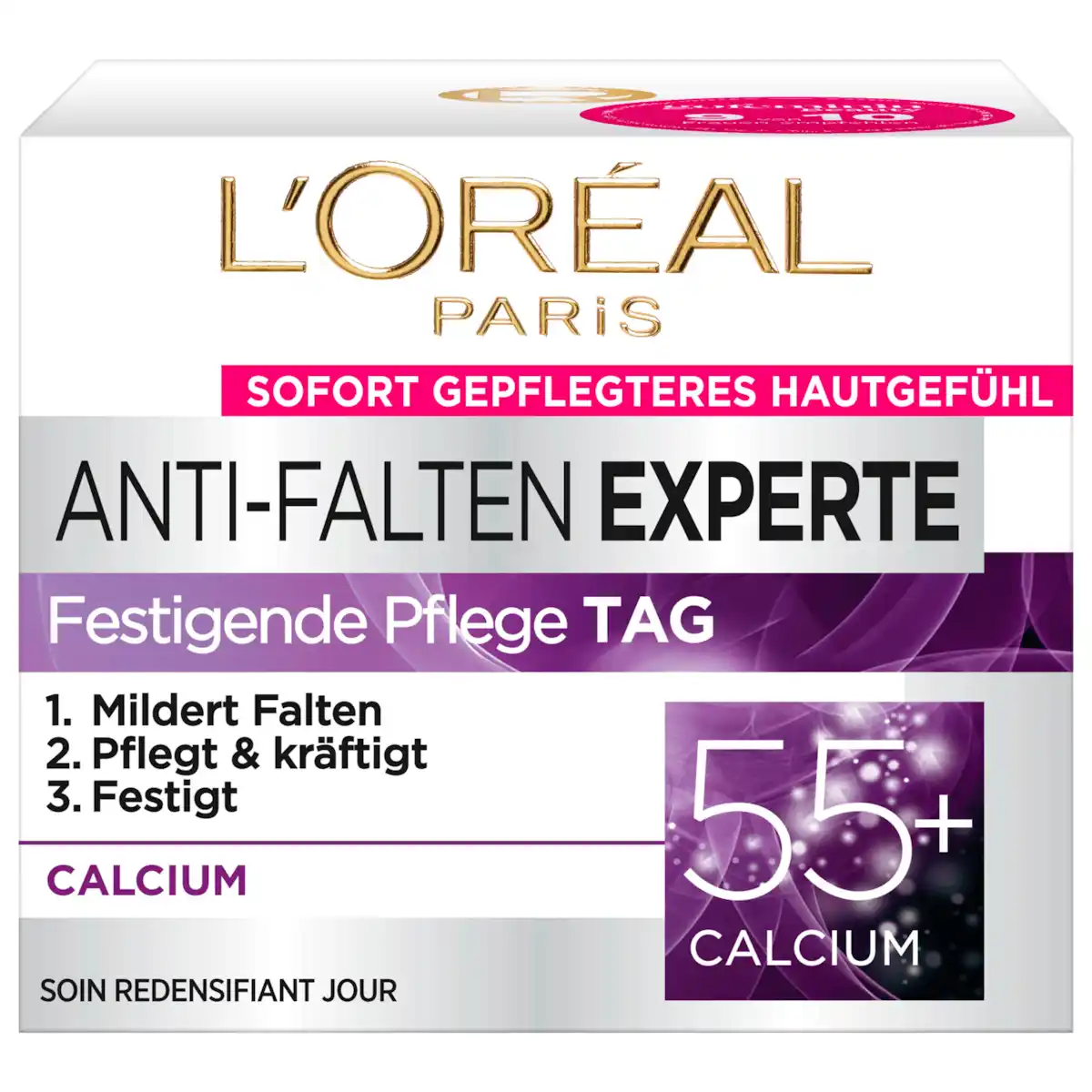 Bild 1 von L'Oréal Paris Anti-Falten Experte 55+ Nachtpflege mit Calcium 50ml