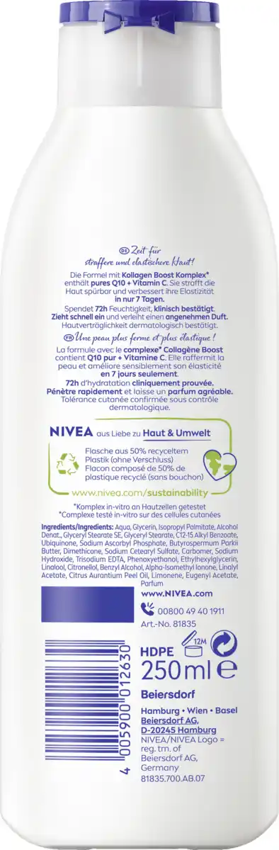 Bild 2 von NIVEA Q10 Straffende Bodylotion, 250 ml
