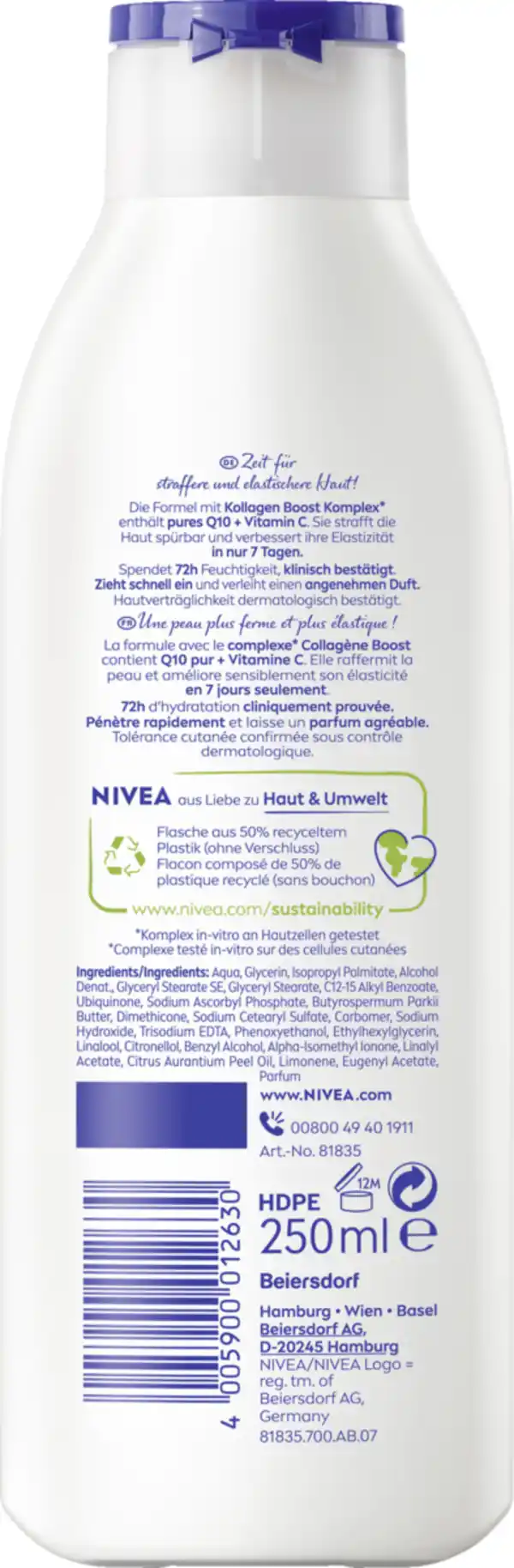 Bild 2 von NIVEA Q10 Straffende Bodylotion, 250 ml