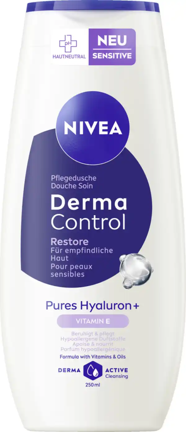 Bild 1 von NIVEA Pflegedusche Derma Control, 250 ml