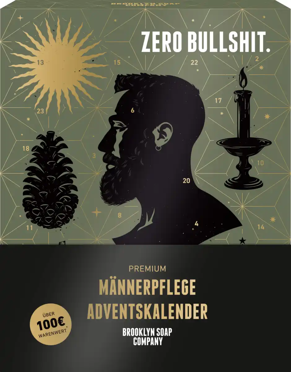 Bild 1 von Brooklyn Soap Company Premium Männerpflege Adventskalender 2025