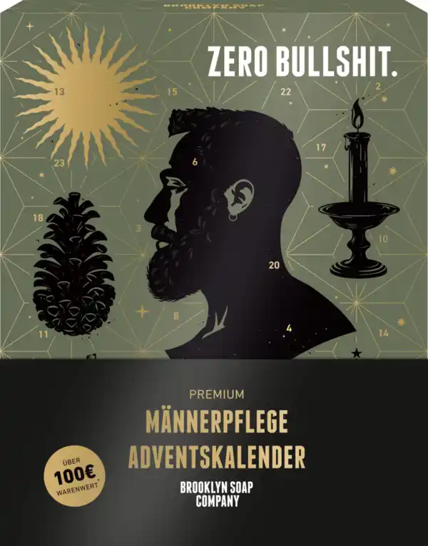 Bild 1 von Brooklyn Soap Company Premium Männerpflege Adventskalender 2025