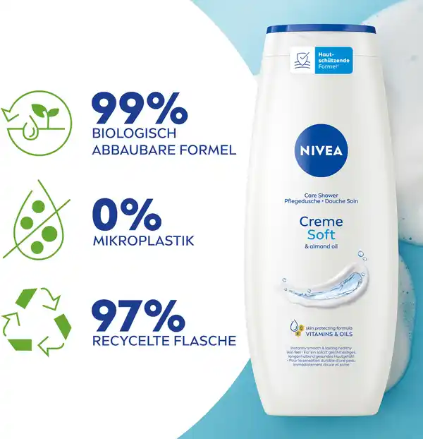 Bild 4 von NIVEA Pflegedusche Creme Soft & almond oil, 500 ml