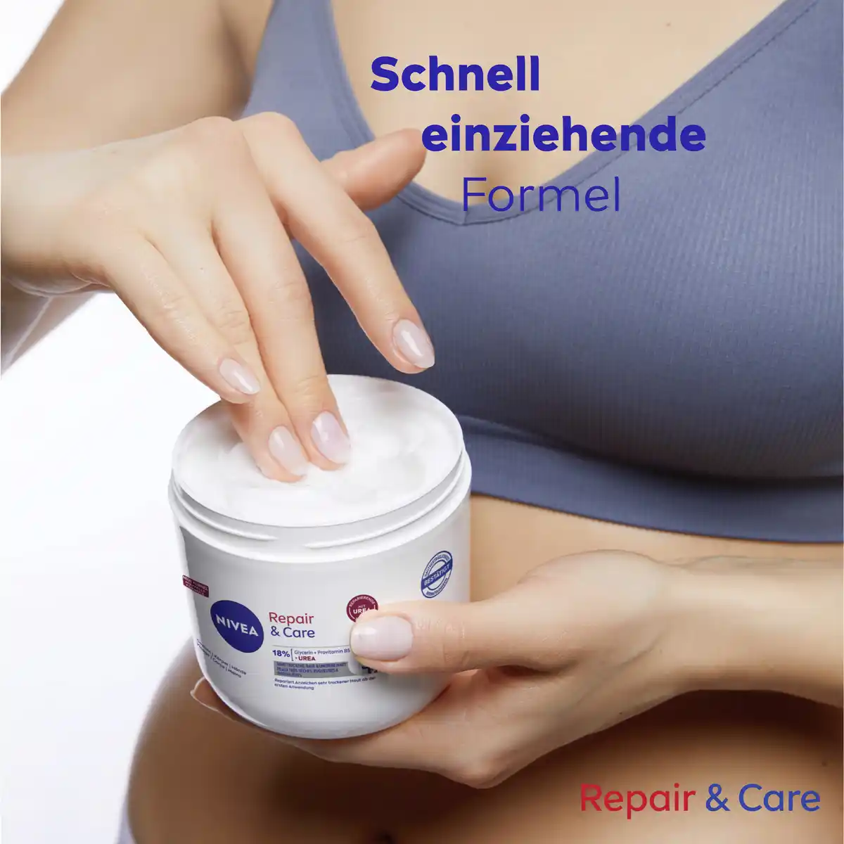 Bild 4 von NIVEA Body Repair & Care Creme Urea, 400 ml