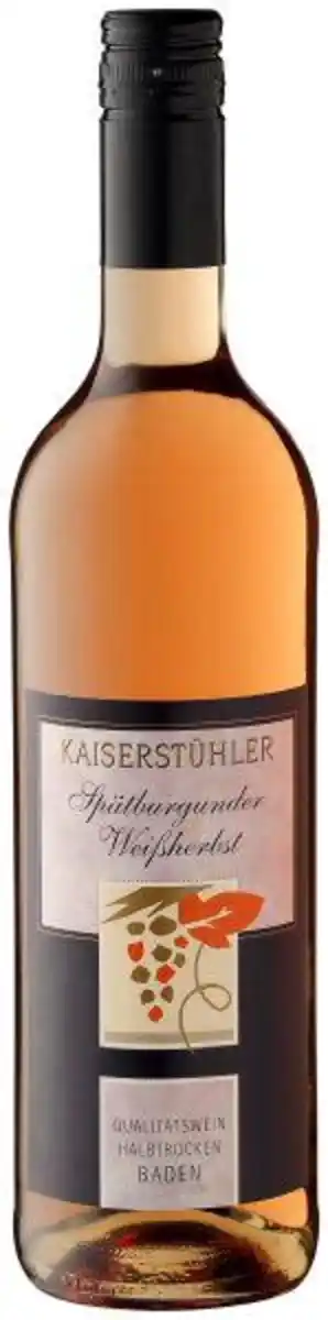 Bild 1 von KAISERSTÜHLER Roséwein Spätburgunder Weißherbst 750 ml