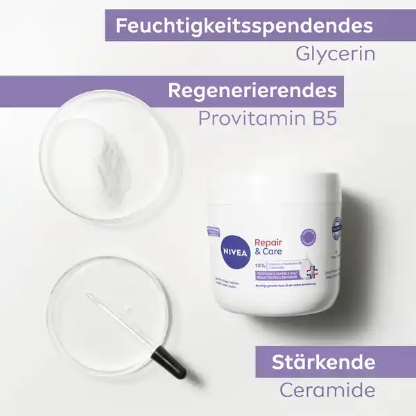 Bild 4 von NIVEA Body Repair Care Creme, 400 ml
