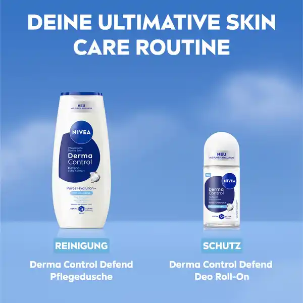 Bild 3 von NIVEA Anti-Transpirant Deoroller Derma Control Defend, 50 ml