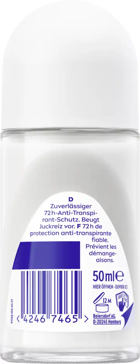 Bild 2 von NIVEA Anti-Transpirant Deoroller Derma Control Defend, 50 ml