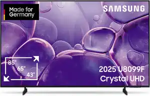GU55U8099FU 138 cm (55") Crystal UHD Smart TV schwarz
