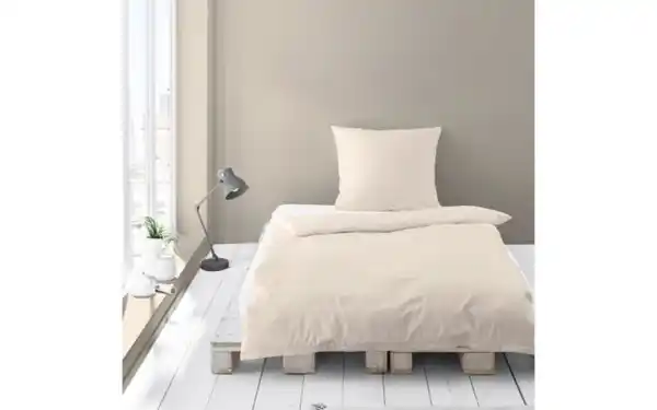 Bild 3 von Bettwäsche Feinbiber, creme, 135 x 200 cm