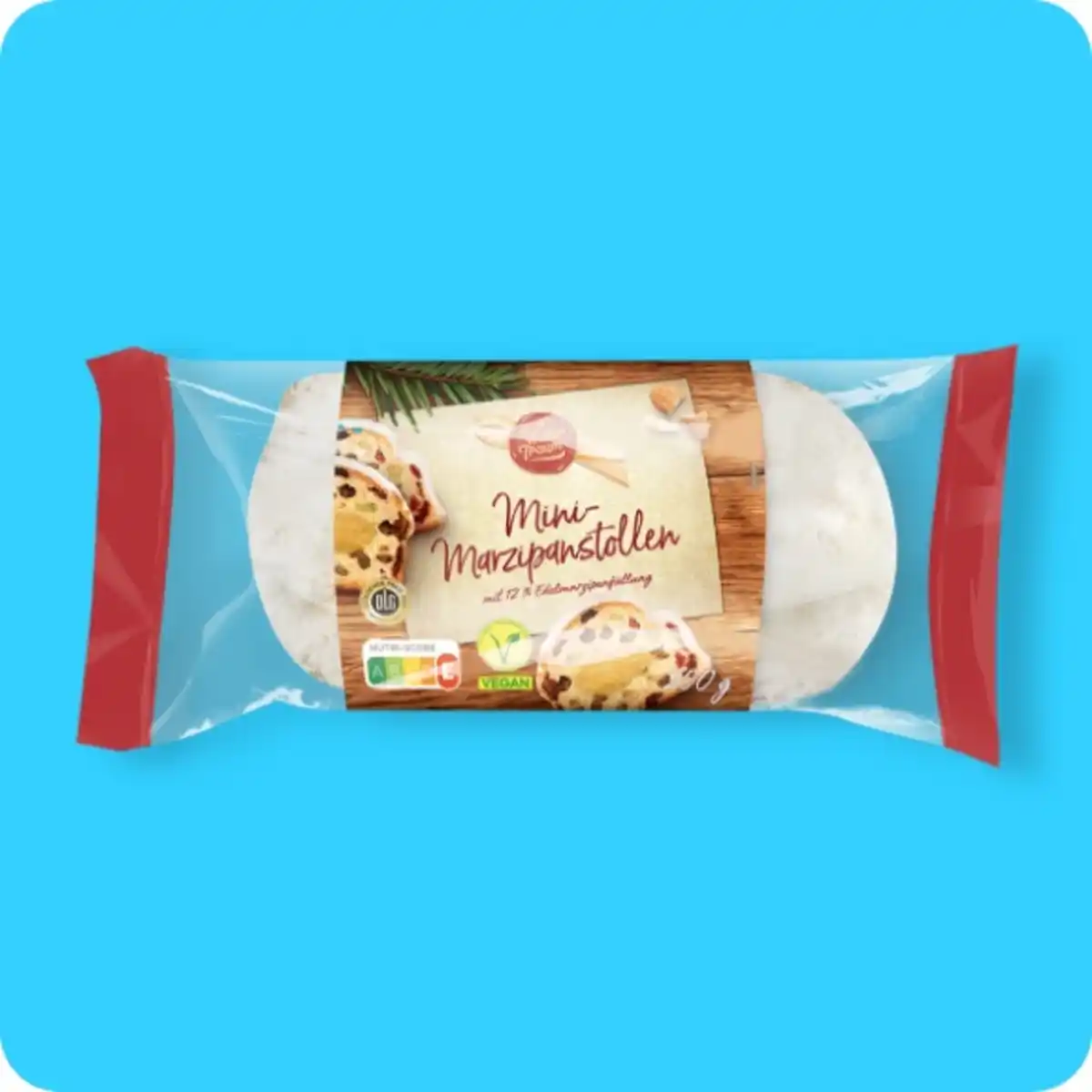 Bild 1 von WINTERTRAUM Mini-Stollen, Marzipanstollen