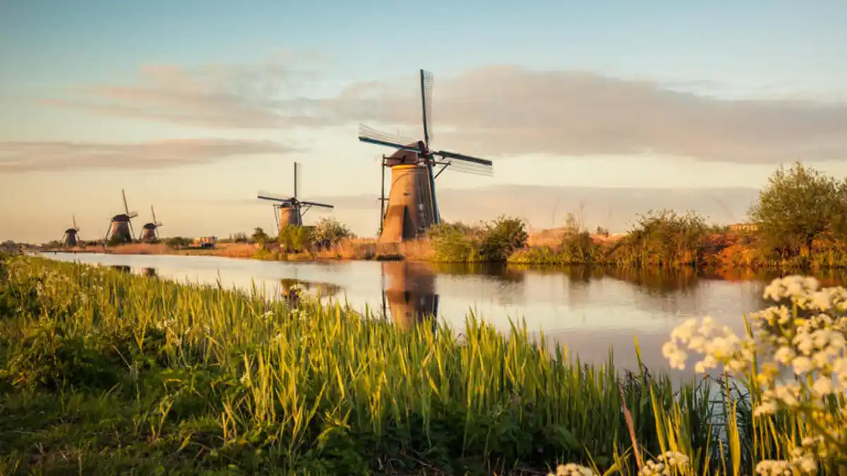 Bild 1 von Kreuzfahrten Niederlande & Belgien: Flusskreuzfahrt per Rad & Schiff mit MS De Holland ab Amsterdam oder Brügge