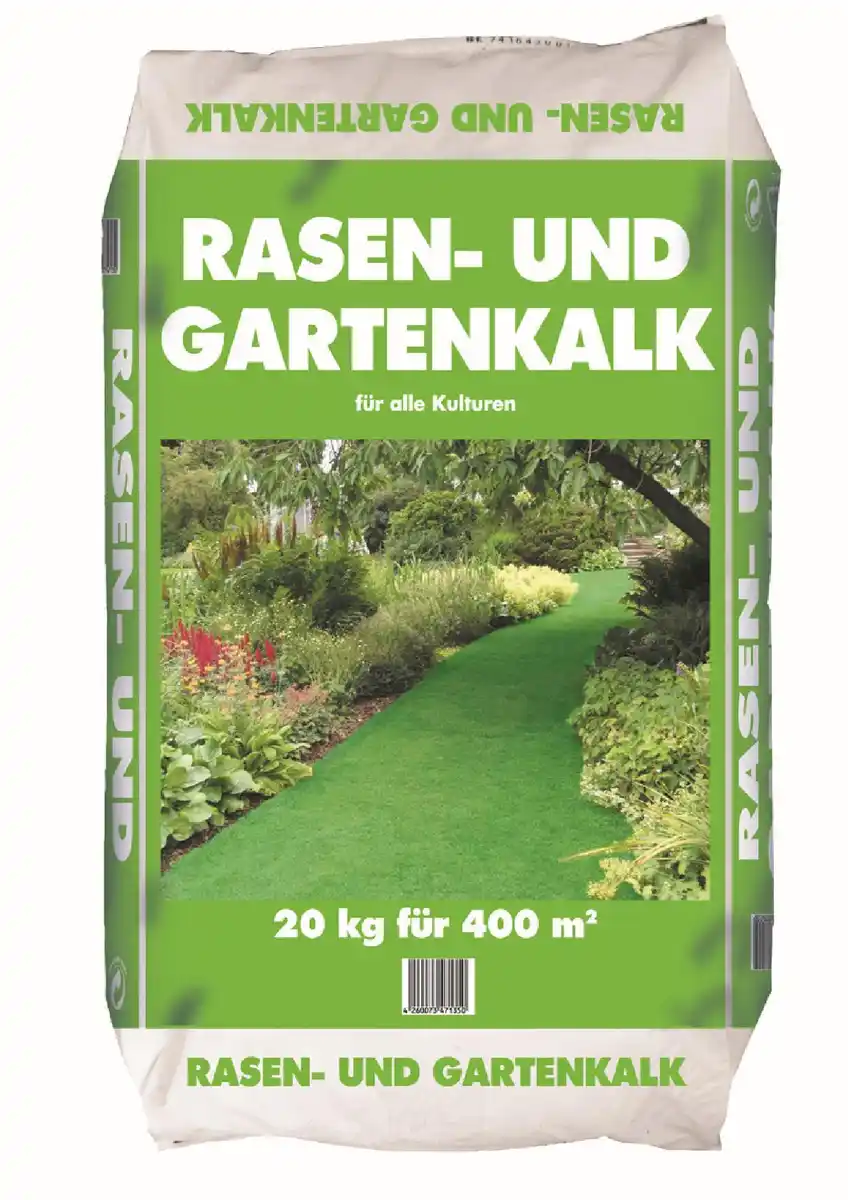 Bild 1 von Rasen-/Gartenkalk 20 kg