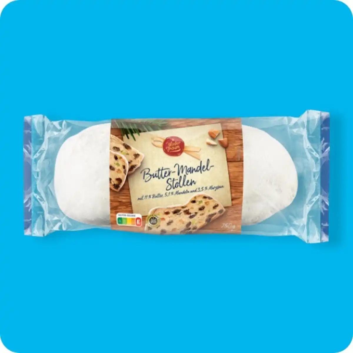 Bild 1 von WINTERTRAUM Butter-Mandel-Stollen