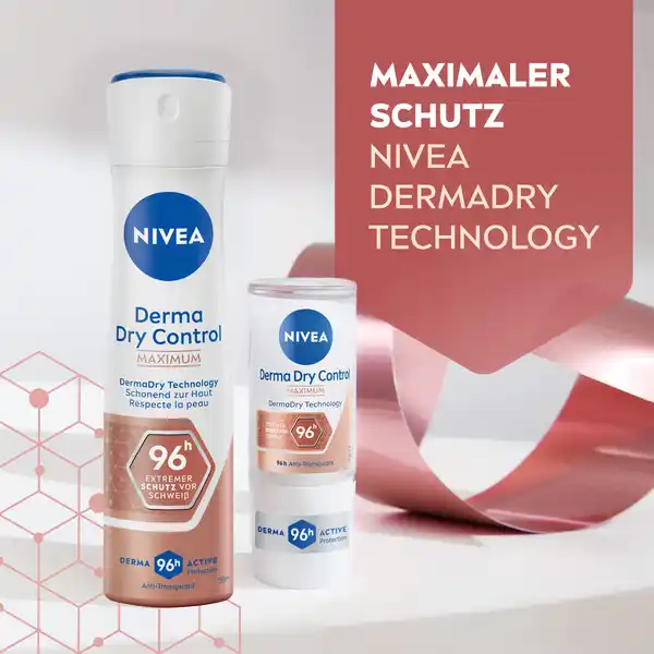 Bild 4 von NIVEA Derma Dry Control Maximum Anti-Transpirant Roll-On, 50 ml