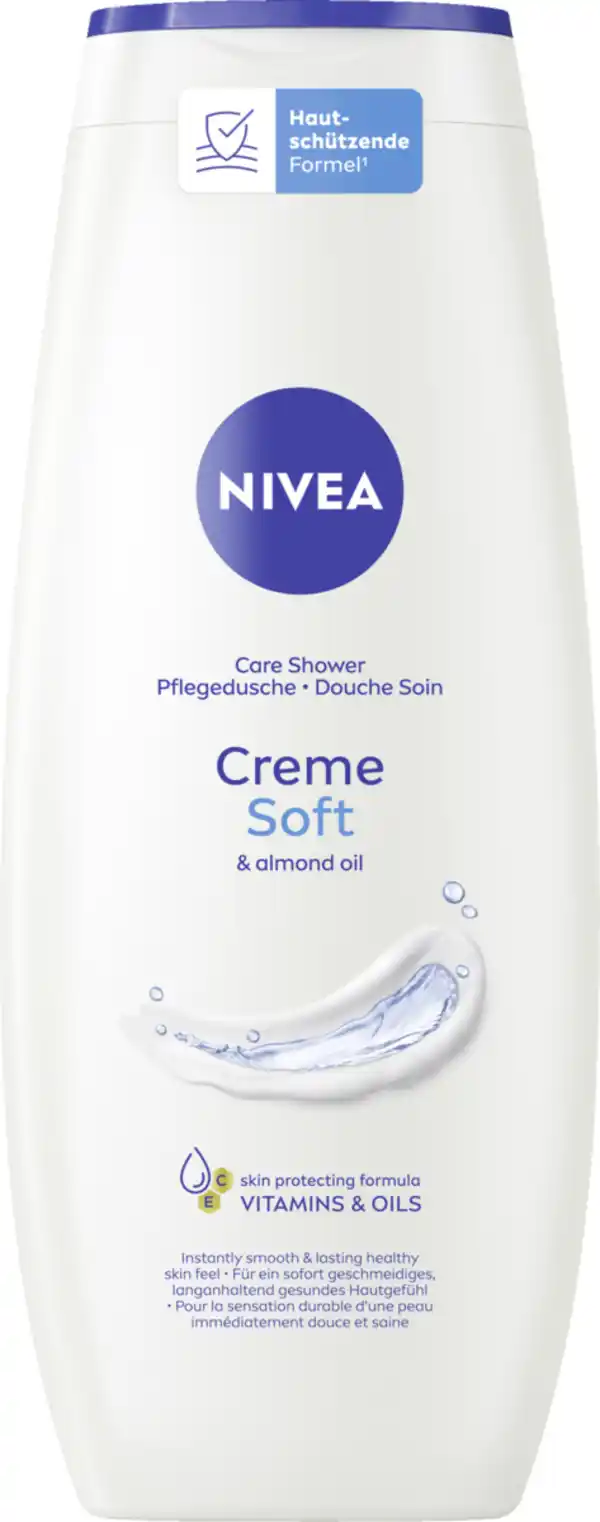 Bild 1 von NIVEA Pflegedusche Creme Soft & almond oil, 500 ml