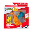 Bild 1 von Pok&#233;mon - Figurenset - Glurak & Pikachu