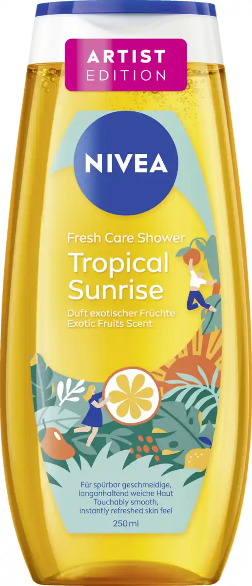 Bild 1 von NIVEA Duschgel Fresh Care Shower Tropical Sunrise, 250 ml