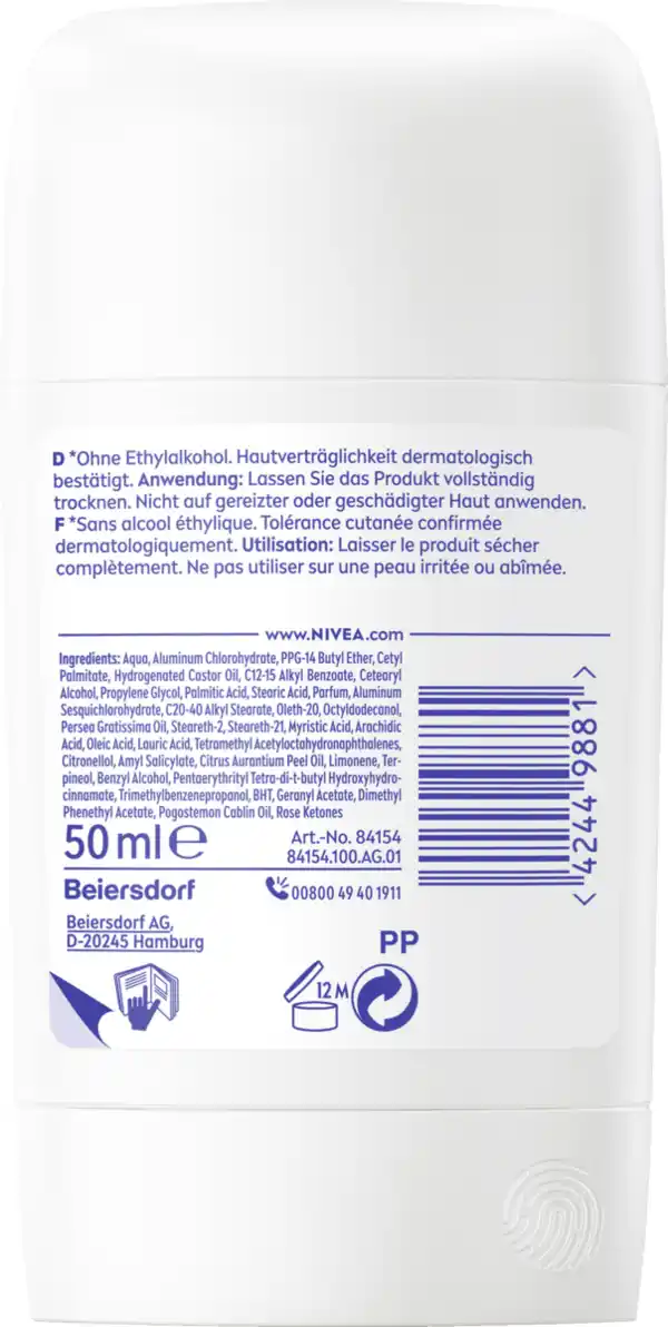 Bild 2 von NIVEA Dry Comfort Anti-Transpirant Stick, 50 ml