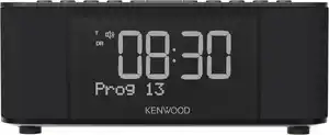 CR-ST40-DAB-B DAB/DAB+ Uhrenradio schwarz