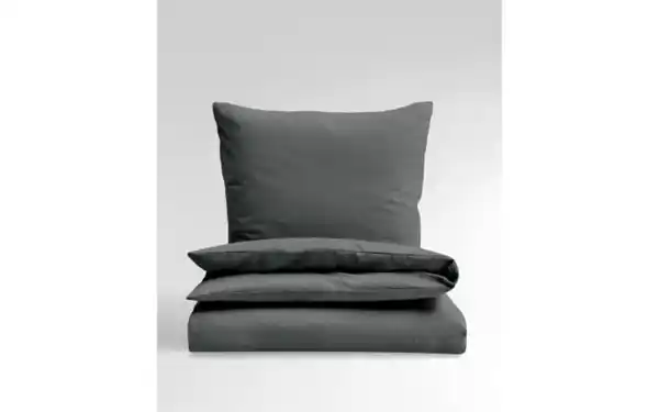 Bild 2 von Bettwäsche Feinbiber, graphit, 135 x 200 cm