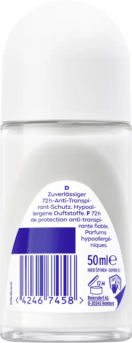 Bild 2 von NIVEA Derma Control Restore Deoroller, 50 ml