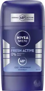 NIVEA MEN Fresh Active Deodorant Stick, 50 ml