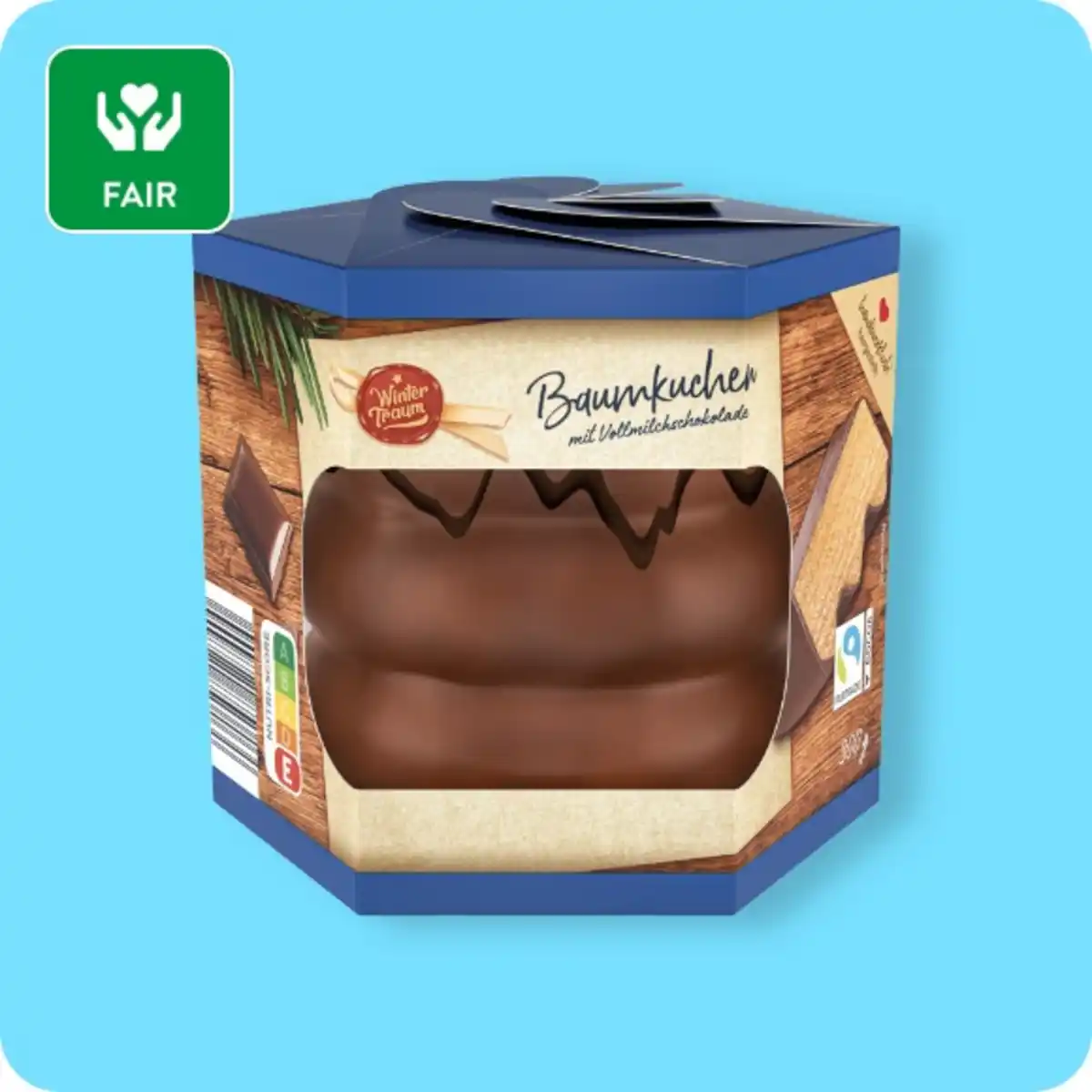 Bild 1 von WINTERTRAUM Baumkuchen, Mit Vollmilchschokolade oder mit Zartbitterschokolade