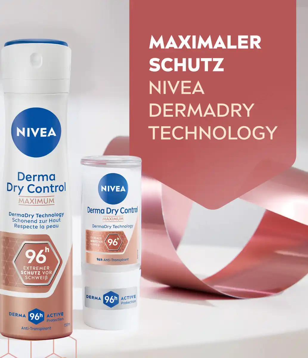 Bild 4 von NIVEA Derma Dry Control Deodorant Spray, 150 ml