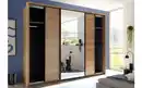 Bild 3 von Schwebetürenschrank Bravo/Aschau, Eiche-Nachbildung, 270 x 210 cm