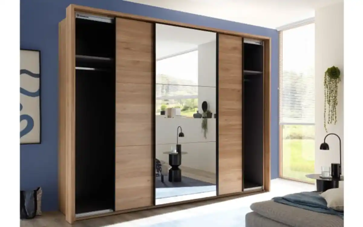 Bild 3 von Schwebetürenschrank Bravo/Aschau, Eiche-Nachbildung, 270 x 210 cm