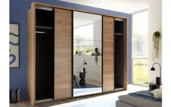 Bild 3 von Schwebetürenschrank Bravo/Aschau, Eiche-Nachbildung, 270 x 210 cm