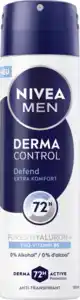 NIVEA MEN Anti-Transpirant Spray Derma Control Defend, 150 ml