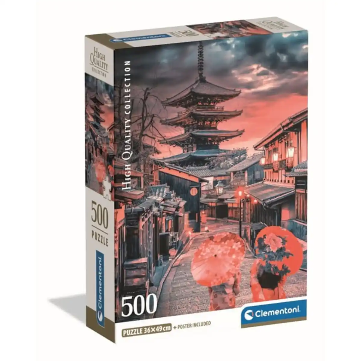 Bild 1 von Puzzle - Abend in Kyoto - 500 Teile - High Quality Collection