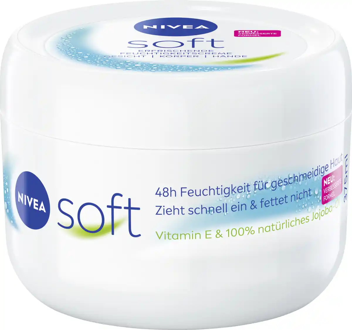 Bild 1 von NIVEA Soft Creme erfrischende Feuchtigkeitscreme, 375 ml