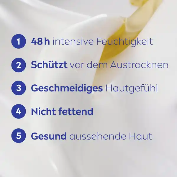 Bild 4 von NIVEA Reichhaltige Body Milk Reisegröße, 75 ml