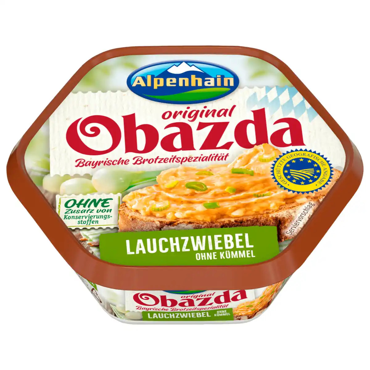 Bild 1 von Alpenhain Obazda mit Lauchzwiebeln 125g