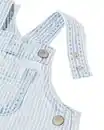 Bild 3 von Baby-Latzhose, gestreift jeansfarben