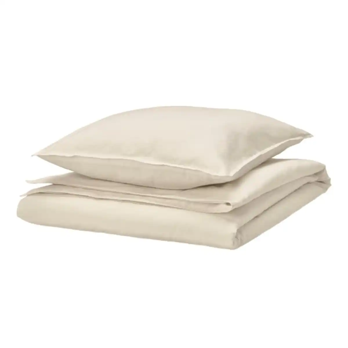 Bild 1 von RUNDHAGTORN Bettwäsche-Set, 2-teilig, beige, 155x220/80x80 cm