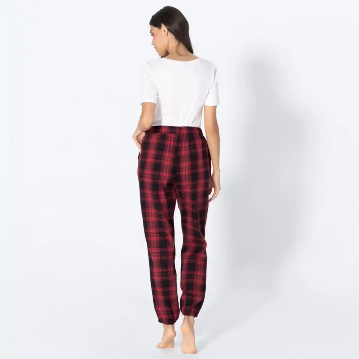 Bild 4 von Damen-Flannelhose mit Karomuster