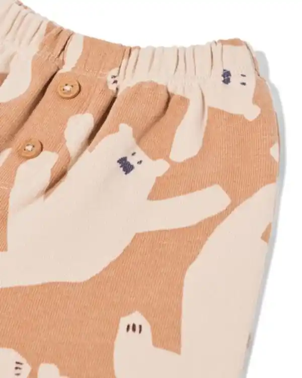 Bild 4 von Newborn-Sweathose mit Bären braun