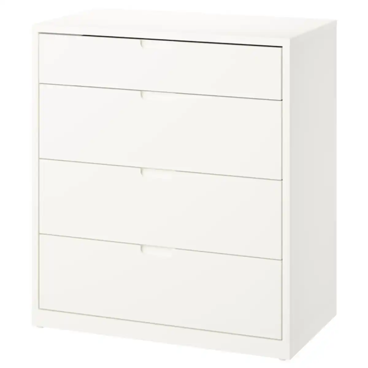 Bild 1 von TONSTAD Kommode mit 4 Schubladen, elfenbeinweiß, 82x47x91 cm