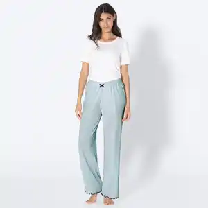 Damen-Homewear-Hose mit Ajour-Muster