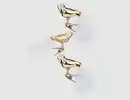 Bild 1 von Weihnachtsbaumschmuck Vogel Clipper Gold Glas 4,5cm matt & glänzend