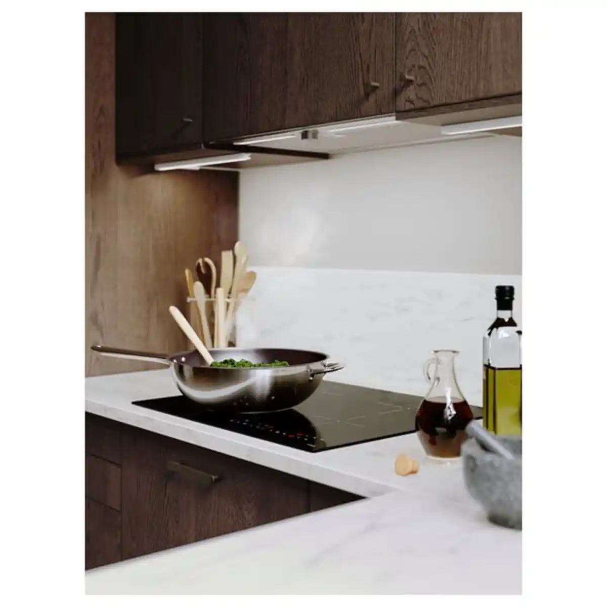 Bild 2 von MATMÄSSIG Induktionskochfeld, IKEA 300 schwarz, 59 cm