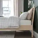 Bild 4 von BJÖRKSNÄS Bettgestell, Birke/Leirsund, 180x200 cm